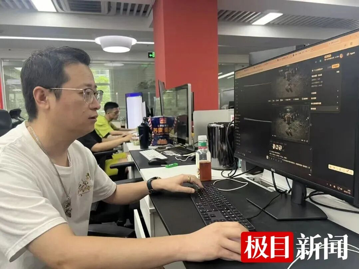转型AI影视的青年导演葛达（受访者供图）