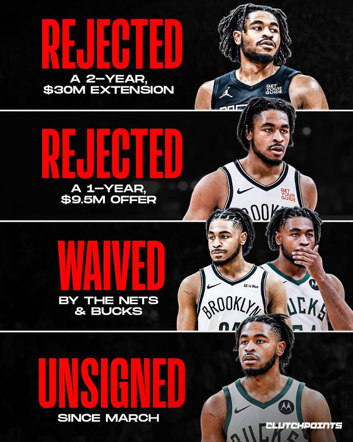 直播吧08月01日讯 今日，美媒ClutchPoints制图感叹卡梅隆·托马斯的NBA旅程，后者目前仍在自由球员市场上。