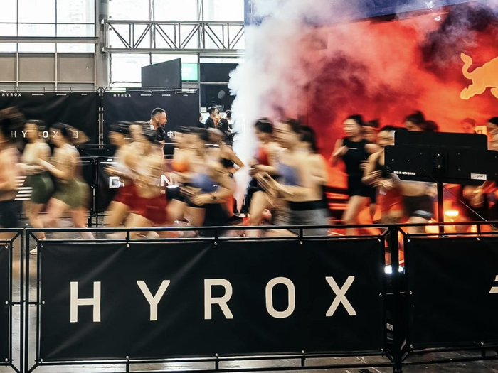 图源：HYROX健身跑小红书账号