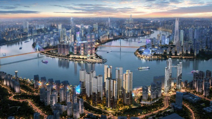 重庆湾项目意向图