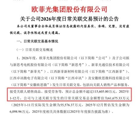 欧菲光遭举报 实控人蔡荣军被指设体外公司掏空上市公司资产(图2)