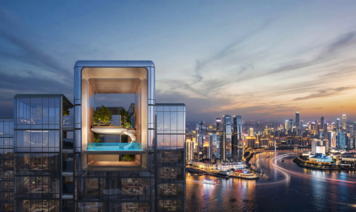 重庆湾SKYONE意向图