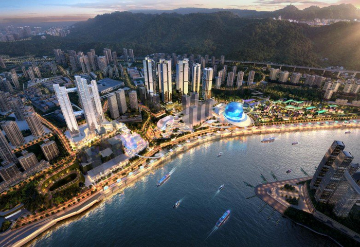 重庆湾项目意向图