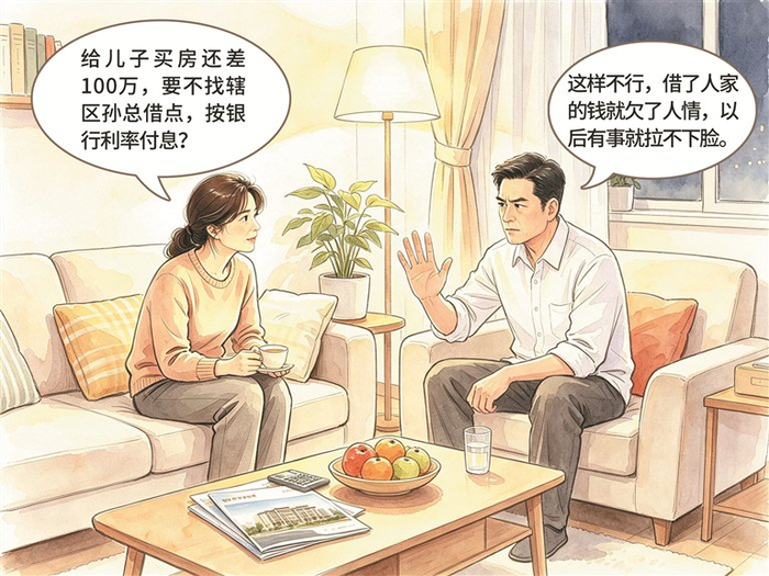 资金周转循正道，公私分明守底线。（安徽省合肥市纪委监委 制图）