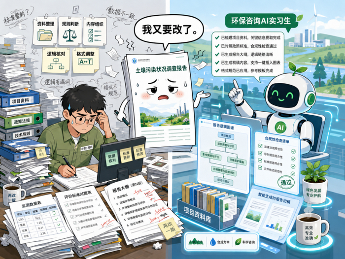 图1  环保咨询AI应用场景示意