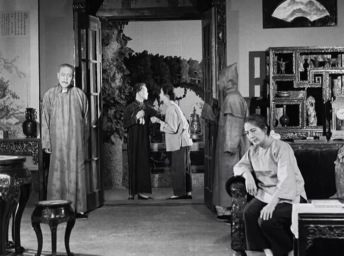 1954年版《雷雨》剧照。北京人民艺术剧院/供图