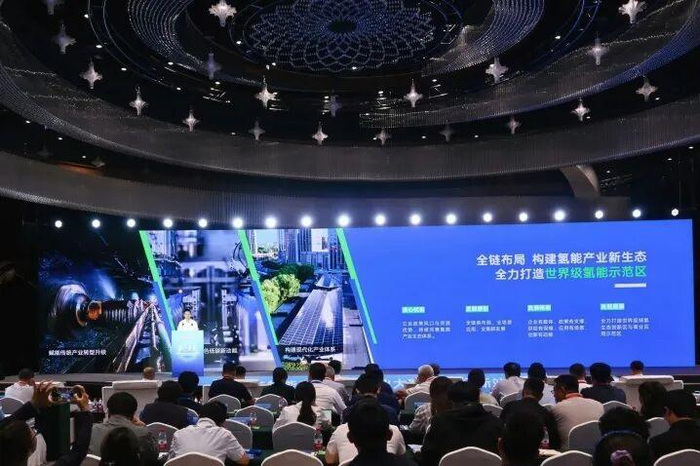 图丨氢能无人机应用挑战赛技术路演赛现场