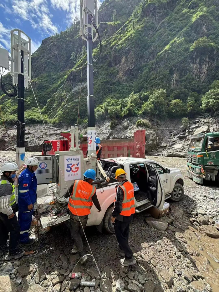 距离国门1.4公里处，中国电信开通异网漫游游牧基站