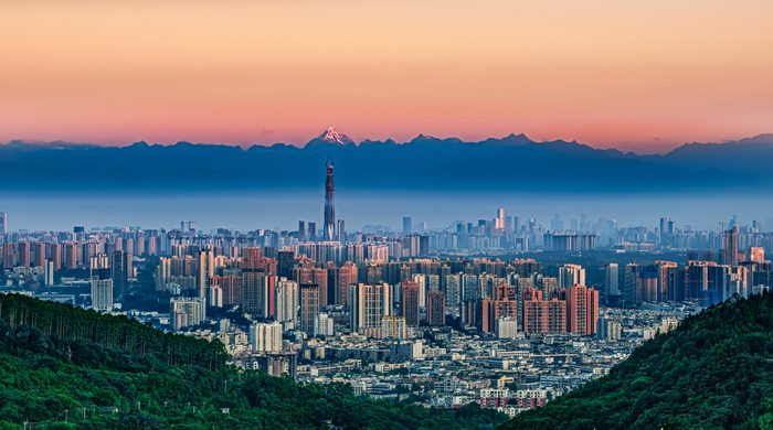 ▲成都城市景观