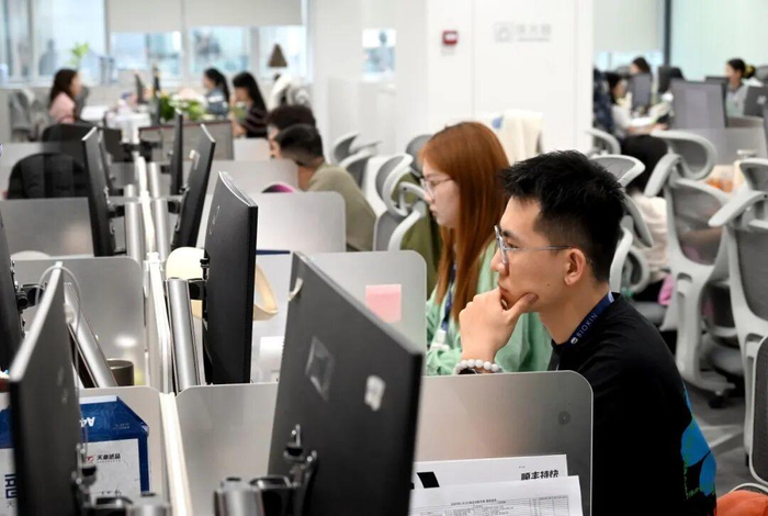 百利天恒位于成都高新区的办公区