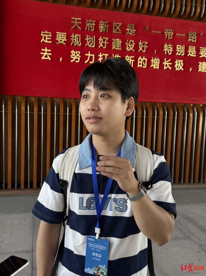 ▲来自越南的黄友长