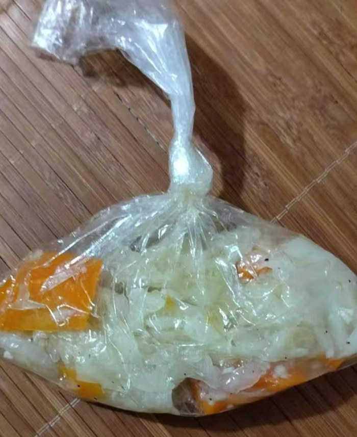 ▲羈押中心飲食（受訪者供圖）