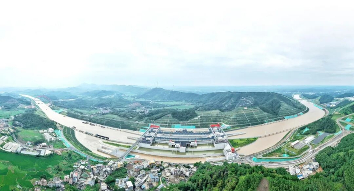 平陆运河马道枢纽。 记者宋延康 摄