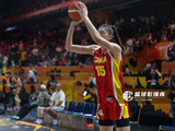 女篮真大腿~韩旭本届世界杯场均轰17.3+11.3+2.7 得分第4&篮板第2