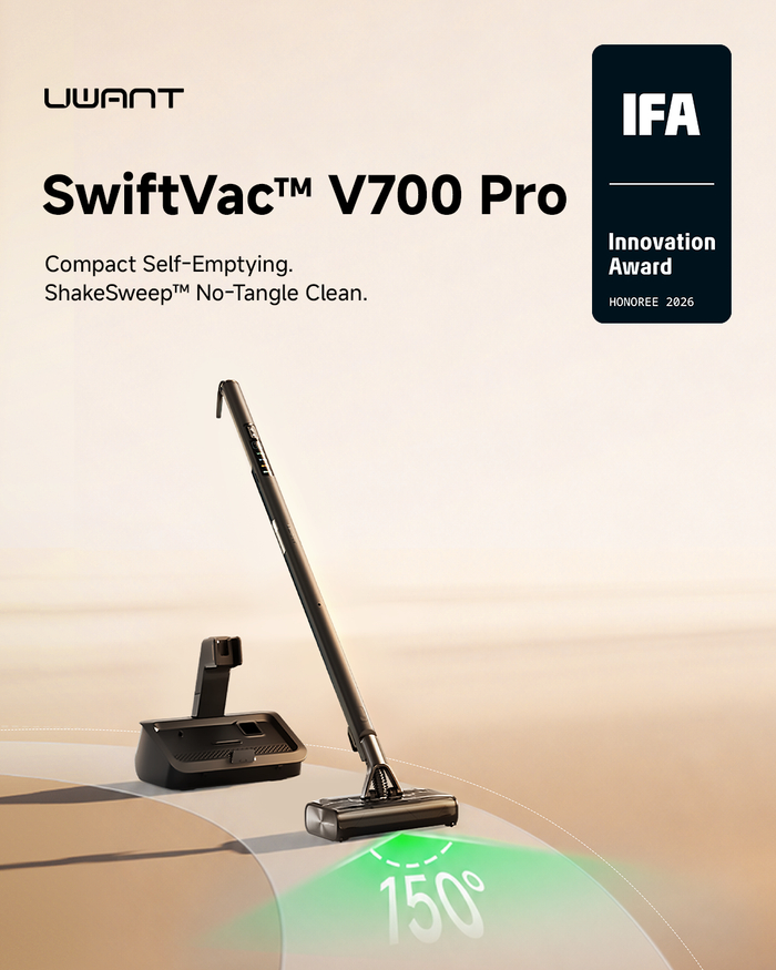 SwiftVac™ V700 Pro获奖海报