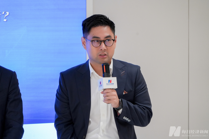 凌雄科技董事会秘书刘炎    图片来源：每经记者 尹申琰 摄