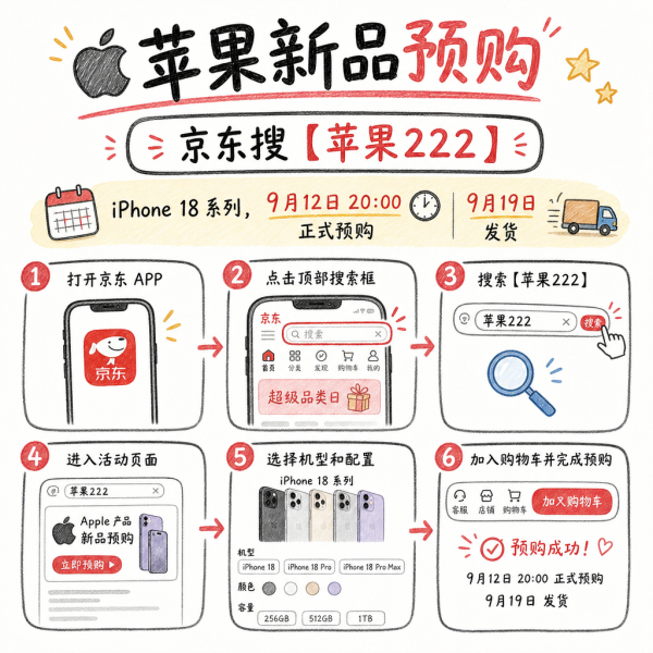 九、最后总结：首发想买到，记住“先预约、再领券、准时付款”