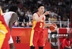 你得找回状态啊！胡明轩三分5中1 得到5分1篮板1助攻