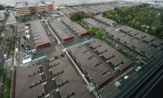 此次亚运会的集装箱式宿舍。图/环球时报