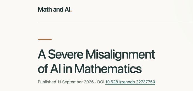 （来源：Math and AI）