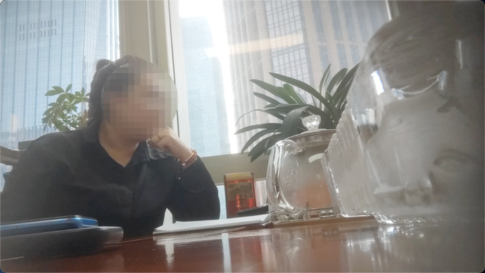 ▲客户上门后，交给资深主管谈单