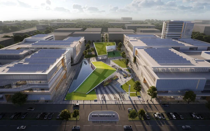诸暨平行空间新质生产基地效果图。来源：诸暨发布