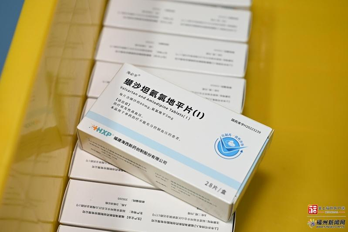 药品自动生产线。池远 摄