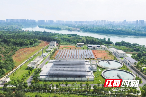 永州市冷水滩河东污水处理厂分布式光伏发电项目。
