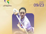 第40金！亚运会武术女子剑术枪术全能决赛，中国选手姚洋夺得金牌