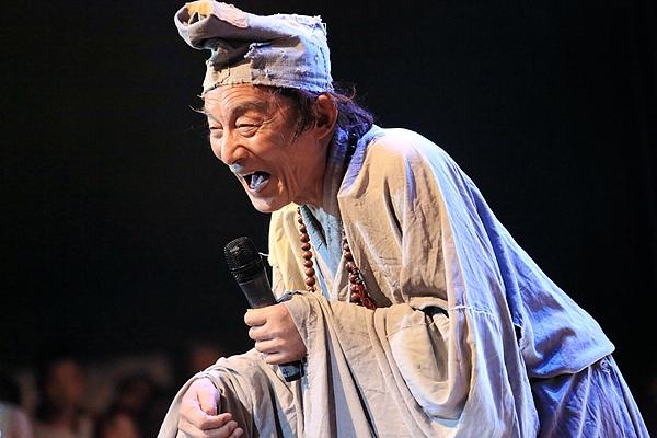 游本昌的“济公”扮相 图源：视觉中国