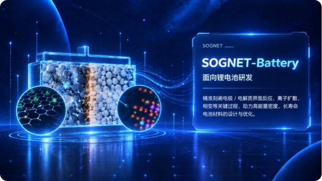 基于SOGNet构建的材料原子大模型（图源/企业）