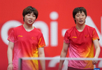 亚运会｜乒乓球——女子双打：蒯曼/王曼昱晋级十六强