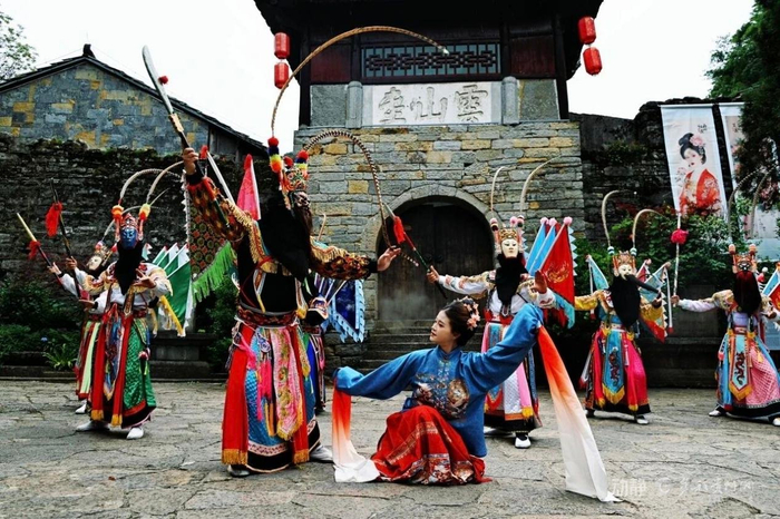 云峰屯堡图源：安顺文化旅游