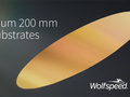 Wolfspeed 扩展 200 mm 碳化硅产品组合，推出全新 Premium 高端功率衬底