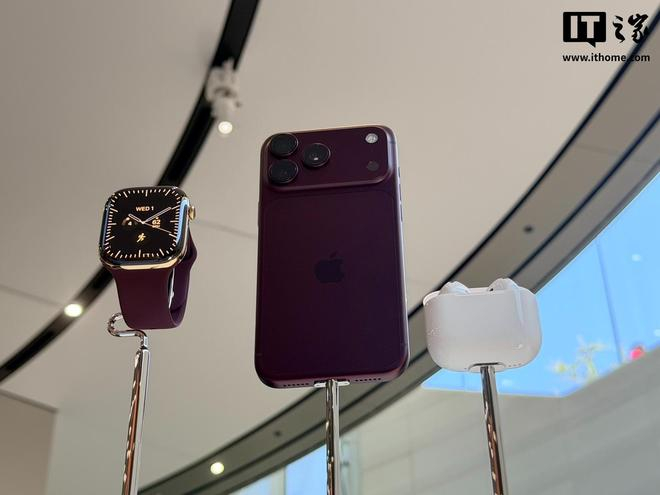 ▲ IT之家 Apple Park 实拍：iPhone 18 Pro 系列真机