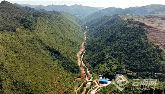 云南西畴抽水蓄能电站开工建设 李冕棋 摄