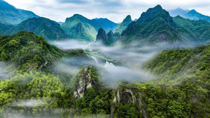 雁荡山楠溪江风光。图源 视觉中国