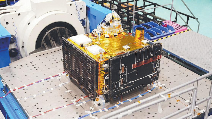 　　▼图为鹏城首发星暨鹏城南科一号卫星。