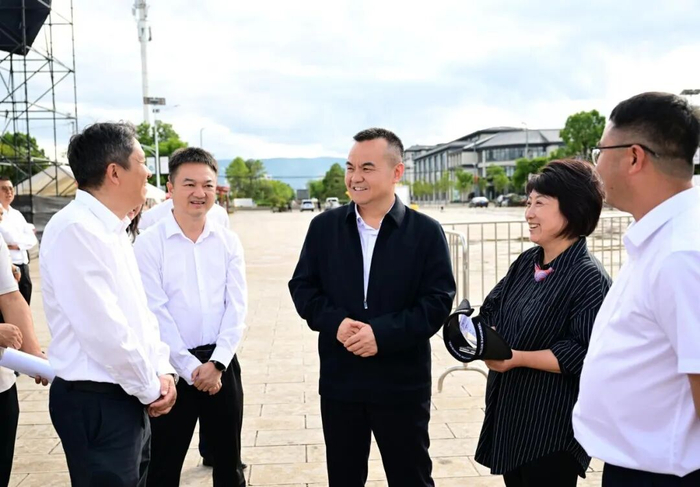 杨政昆调研国庆期间文旅工作准备情况。