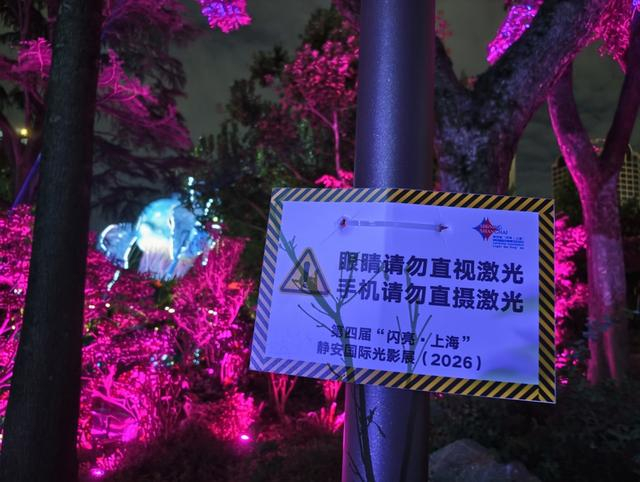 多个点位贴出拍摄安全提醒（本文照片除说明，均作者拍摄）