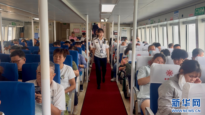 福建海事局多举措保障假期水上交通安全。新华网发（福建海事局供图）