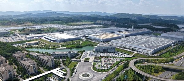 吉利公司鸟瞰图