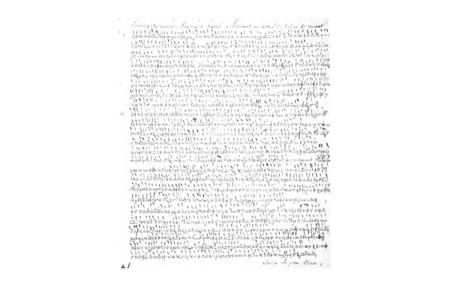 拿破仑·波拿巴1809年给马尔蒙将军的信件。图源：英国《每日电讯报》报道配图