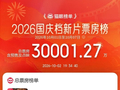 2026国庆档新片总票房破3亿