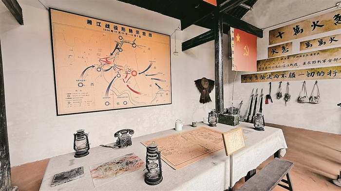 广西桂林兴安县界首镇红军堂。章文摄/光明图片