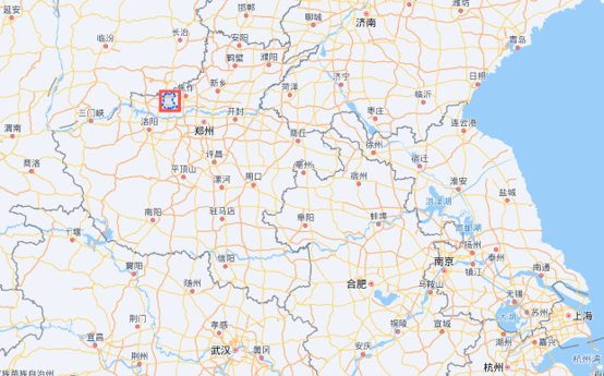 图片来源：界面新闻记者郭净净截取自百度地图