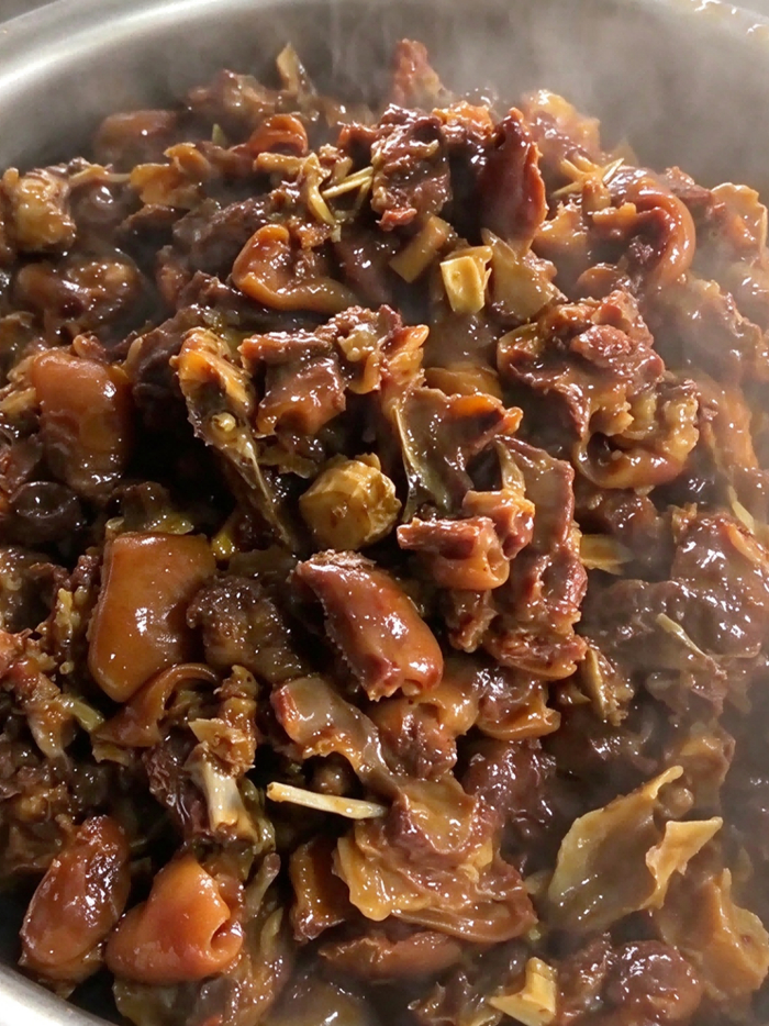 寻味园餐厅出品的羊肉美食