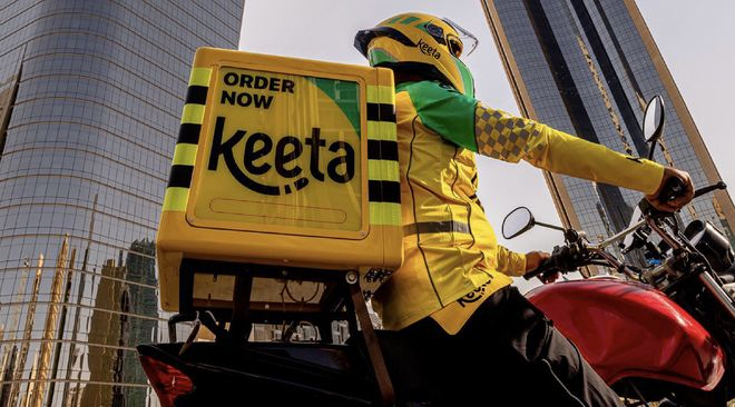  美团旗下的国际化外卖平台Keeta  图片来源：视觉中国