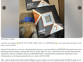 海外消费者网购下单两次AMD锐龙7 9850X3D处理器，均被调包成十年前的酷睿i3-3000系列产品