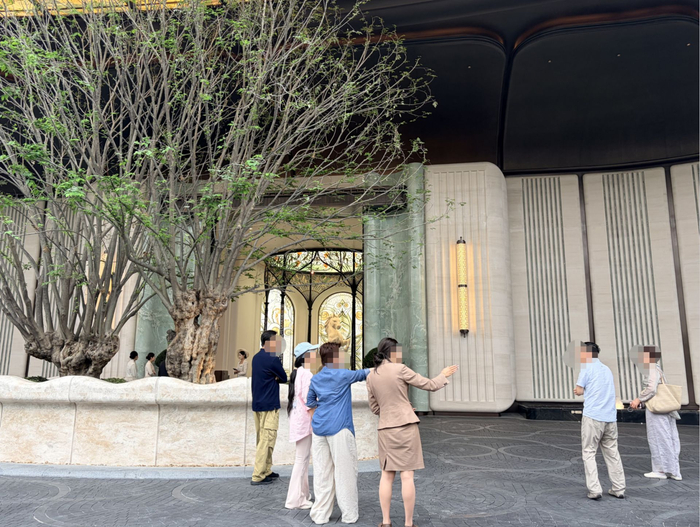 保利珺园实景展示区&nbsp;图片来源：每经记者 包晶晶 摄